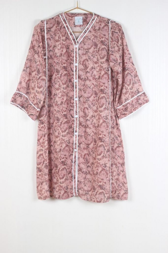 DAUGHTER PINK ZMAN CAFTAN
