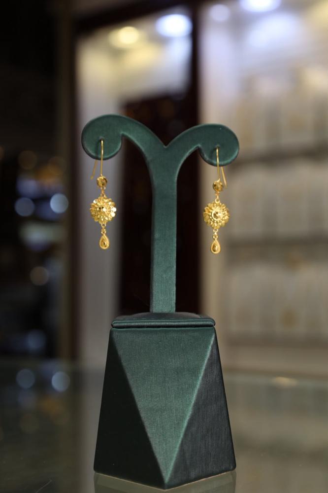 حلق ذهب عيار21