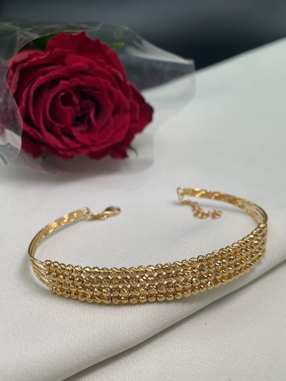 سوارة وخاتم ذهب عيار 21