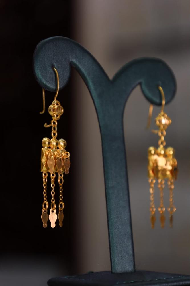 حلق ذهب عيار21