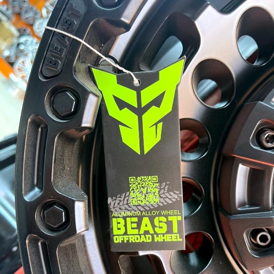 جنوط بيست BEAST OFFROAD الاصليه 6مسمار فورد مقاس 17