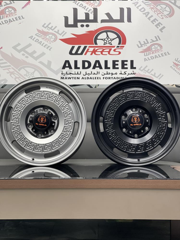 جنوط ALDALEEL الدليل الاصدار الجديد 6 مسمار مقاس 17 هافال وتانك و212