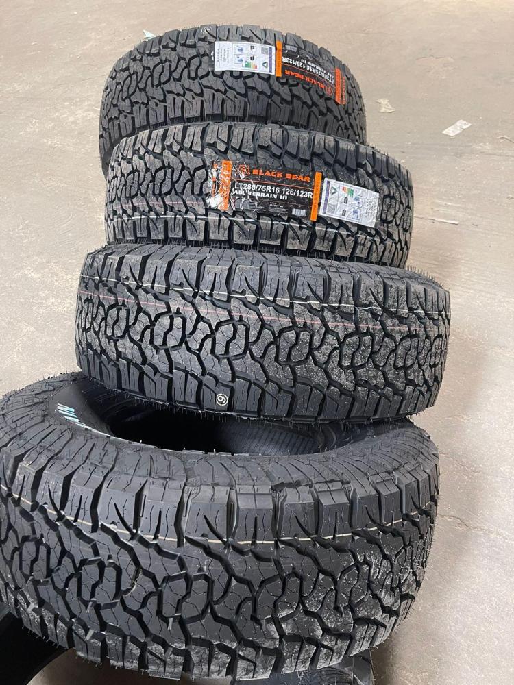 اطارات بلاك بير نص حجري 285/65/18