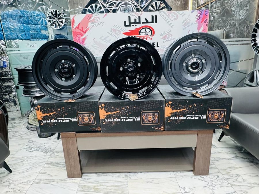 جنوط بلاك بير الاصليه 5مسمار لاند كروزر