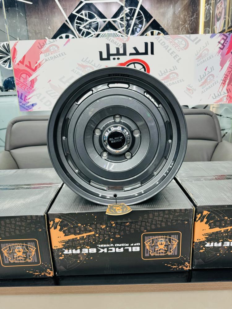 جنوط بلاك بير الاصليه 5مسمار لاند كروزر