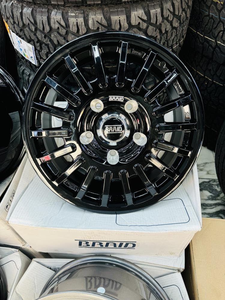جنوط برايد Braid Wheels الاصليه مقاس 17 ابعاد 5X150