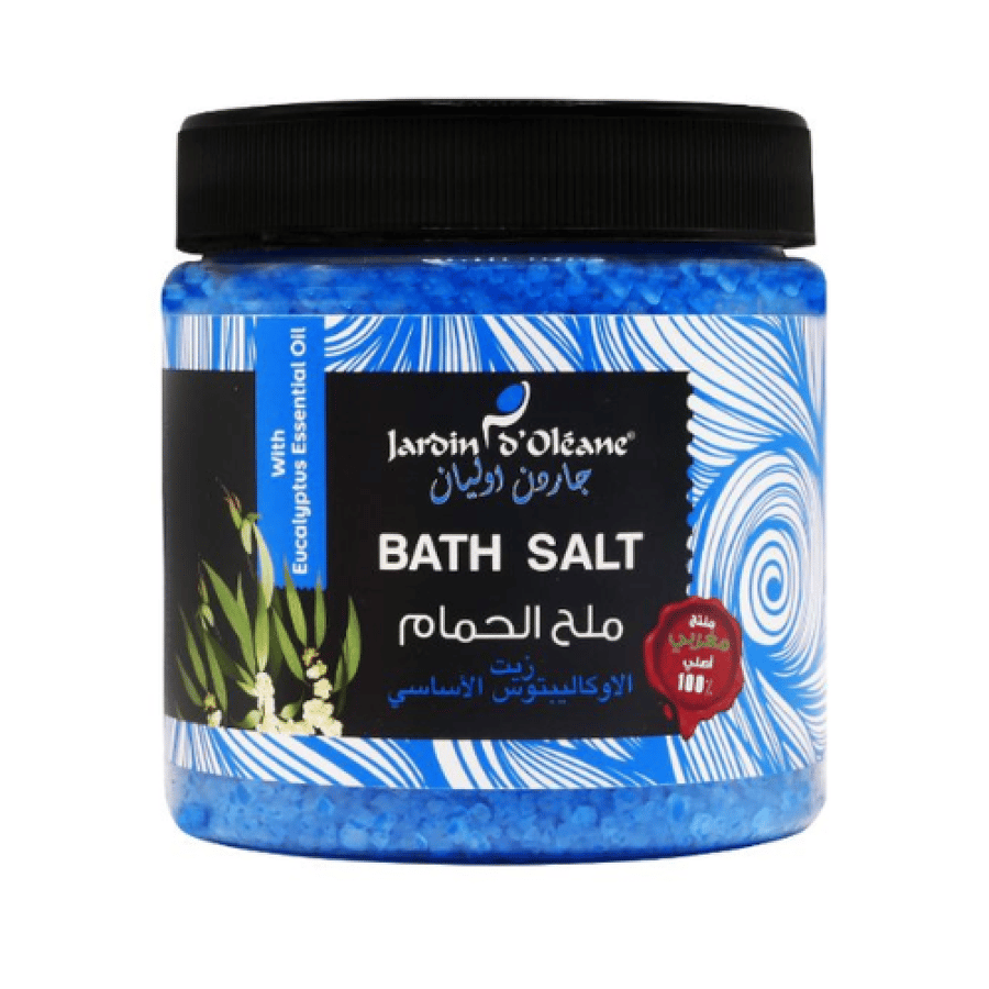 جاردن اوليان - ملح الحمام بزيت الاوكالبيتوس الاساسي, 600 جرام