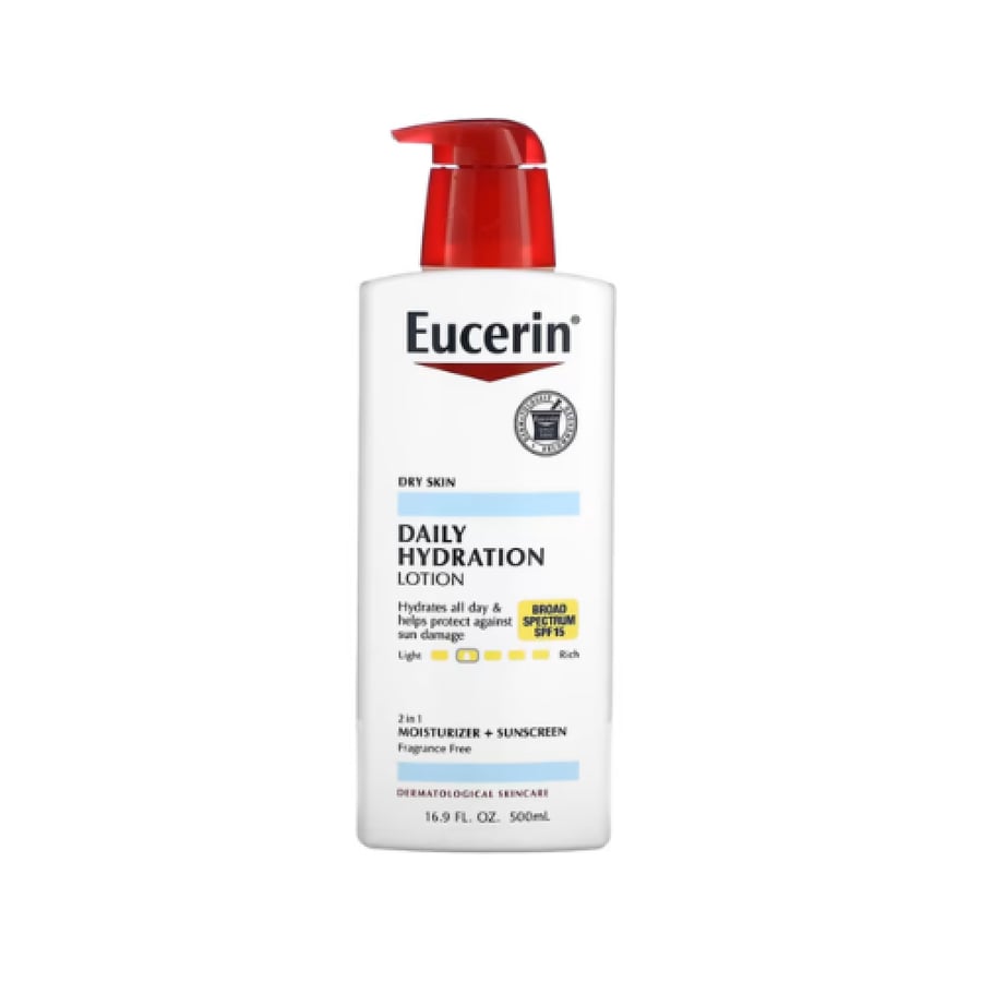 يوسيرين لوشن الترطيب اليومي للبشرة معا عامل حماية  من الشمس spf15