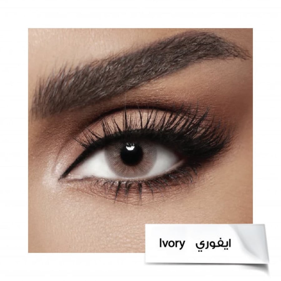 عدسات ديفا آيفوري - Ivory