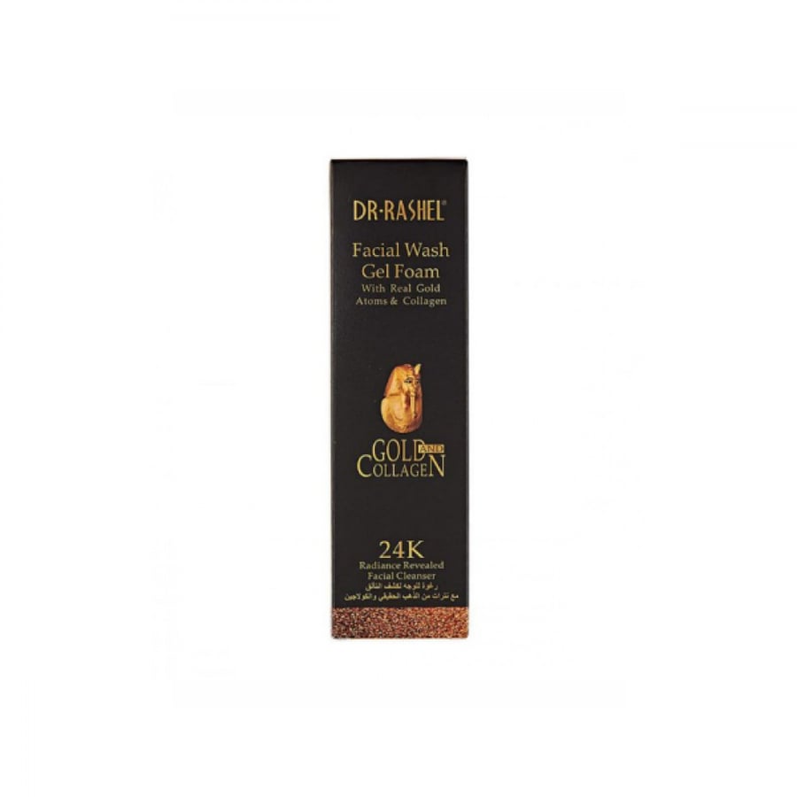 جل رغوة غسول للوجه د.راشيل بالكولاجين والذهب 100مل