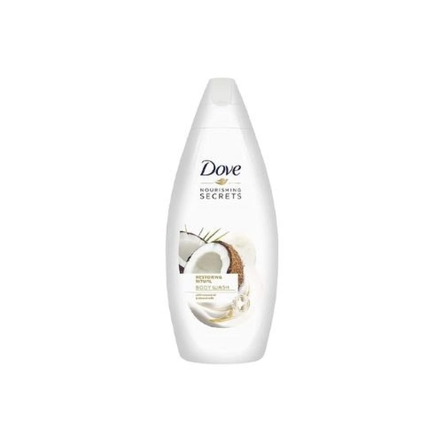 Dove liquid shower 500ml coconut milk and almond
