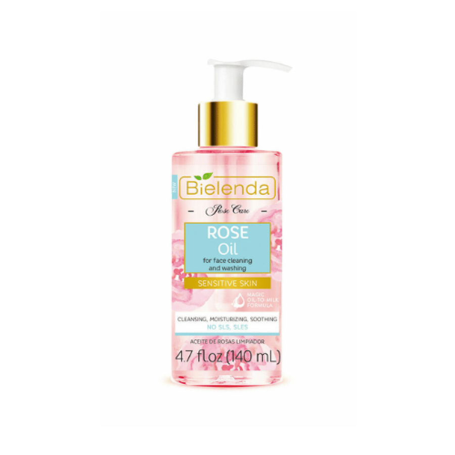 زيت الورد للوجه لتنظيف  للبشرة الحساسة 140ml