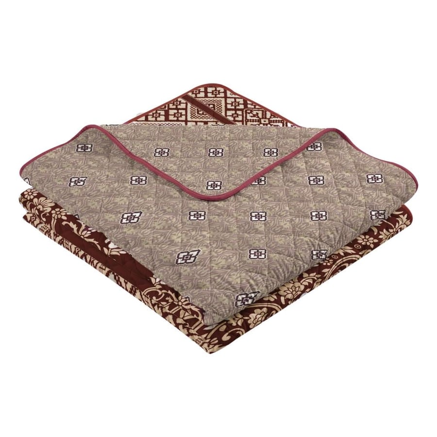 Luxury compressed bedspread, one and a half person size, 4 pieces - Oud