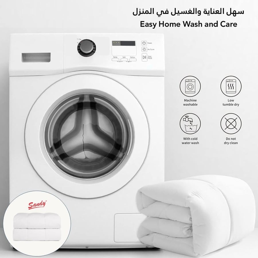 لباد سرير ساندي 10 سم 200x200 سم مزدوج