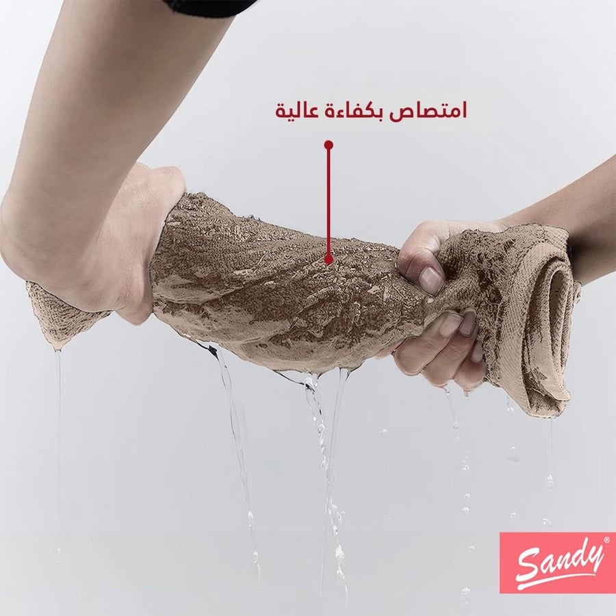 مناشف وجه مقاس وسط مصنوعة من القطن عالي الجودة
