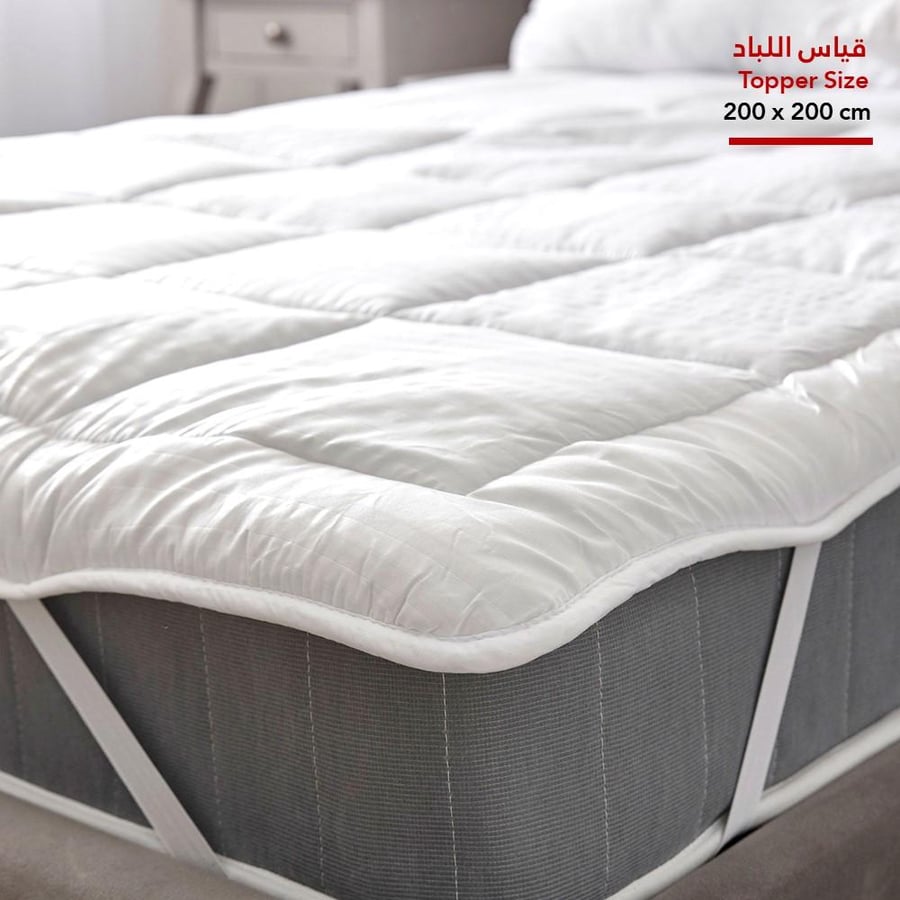 لباد للسرير  5 سم 200 -200 سم من تيرى بعروض لا مثيل لها