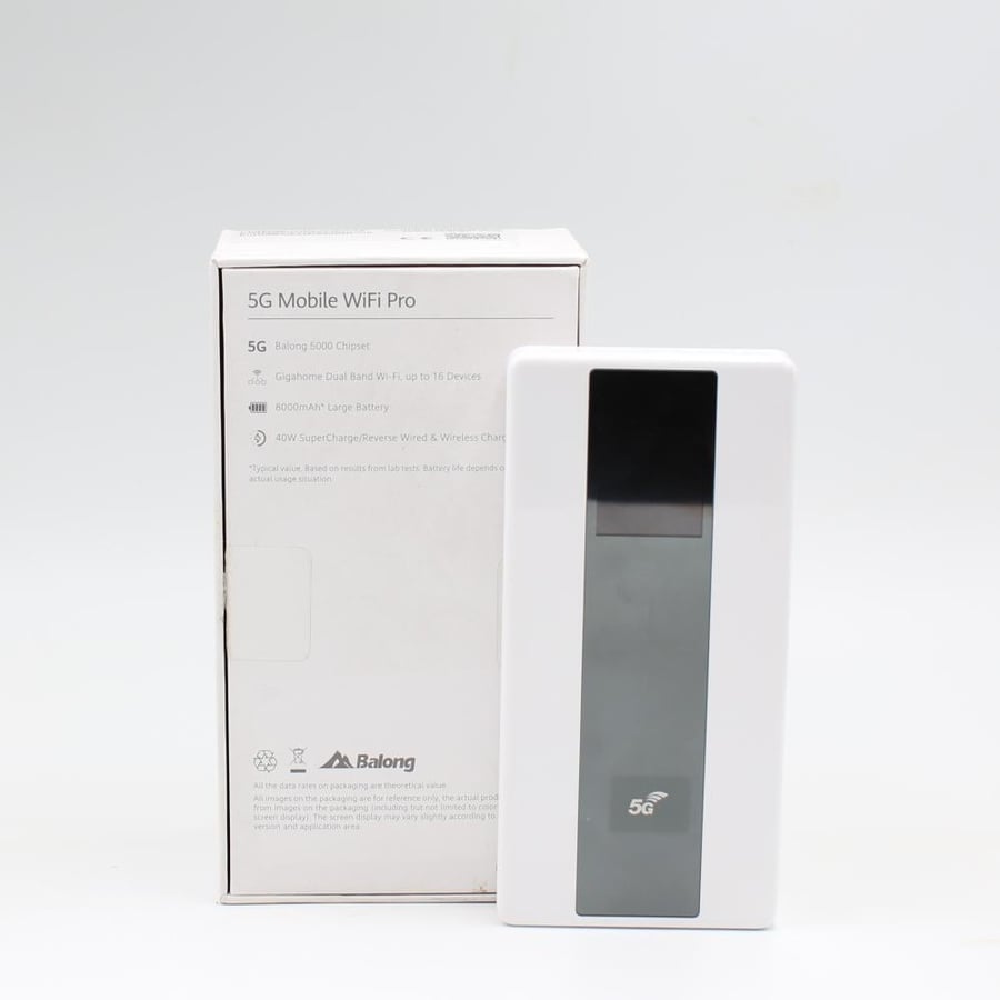 راوتر هواوي E6878-370 متنقل 5G بطارية 8000mAh لجميع الشبكات