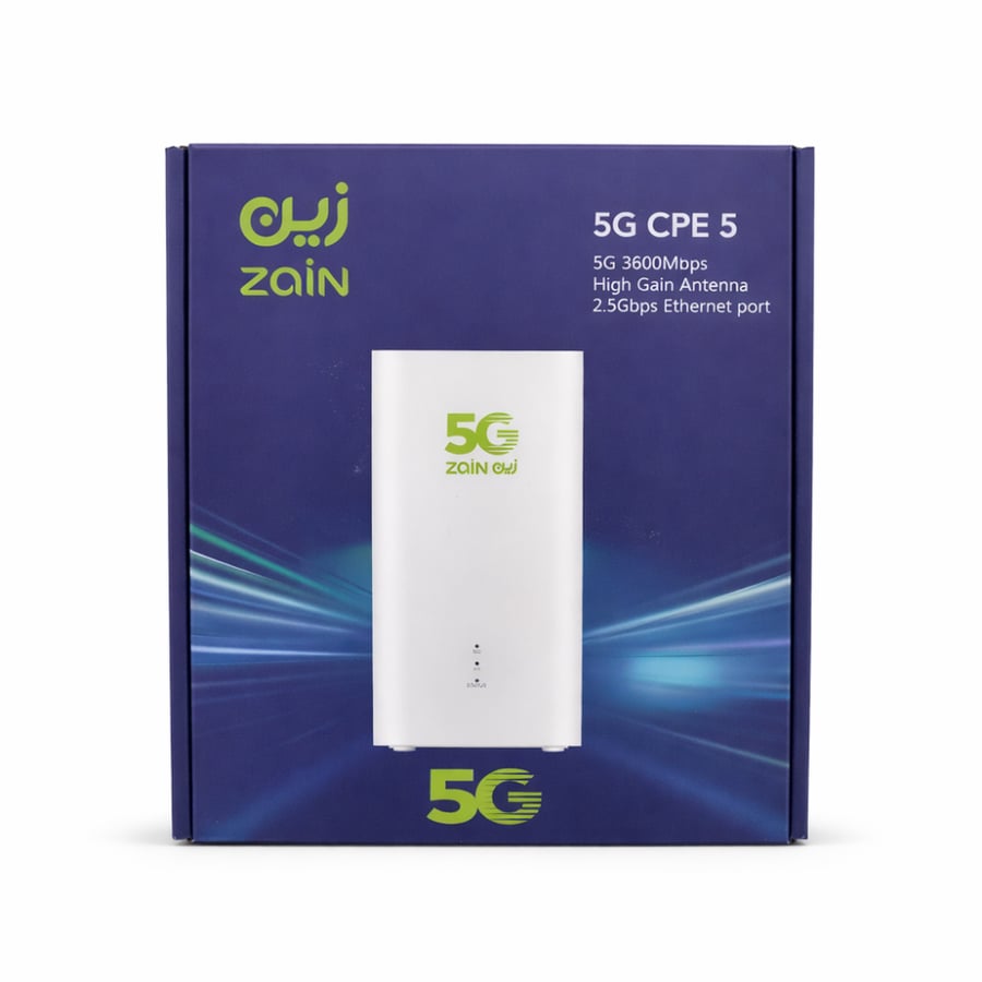 راوتر هواوي H155-383 CPE 5G WiFi 6 – يدعم جميع الشرائح – سرعة فائقة وتغطية قوية