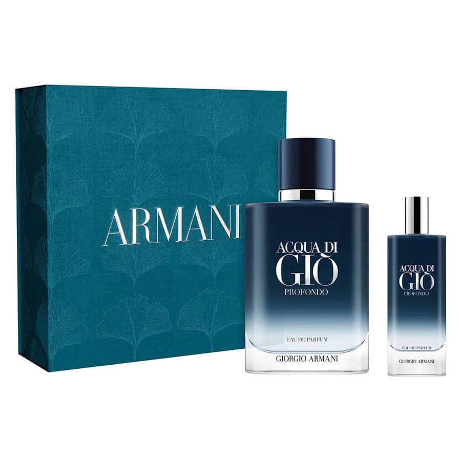 طقم ارماني اكوادي جيو بروفوندو اودي بارفيوم رجالي 100 مل + عطر بخ 15 مل