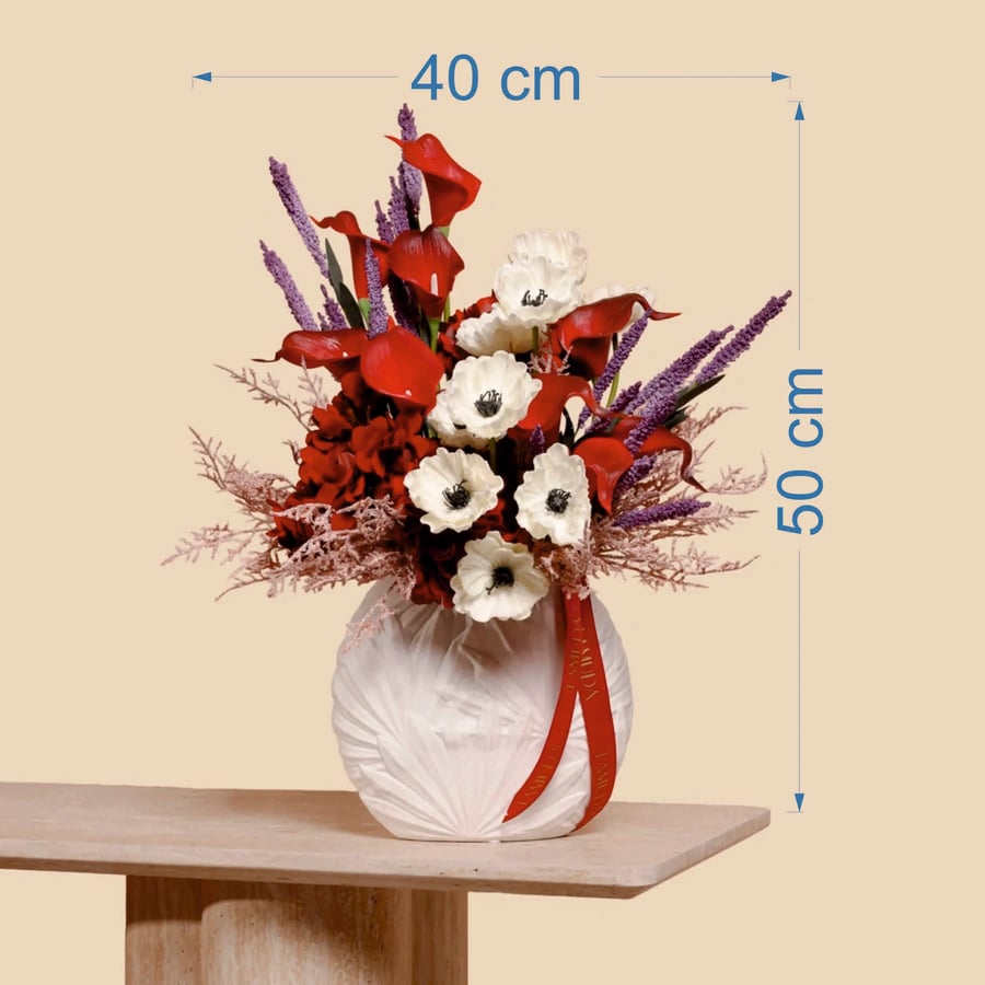 Calla & Anemone Radiance Vase