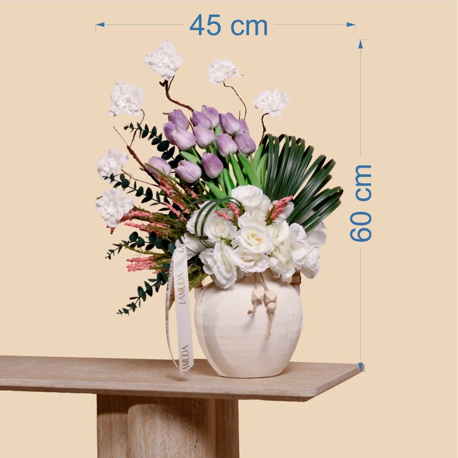 Tulip Elegance vase