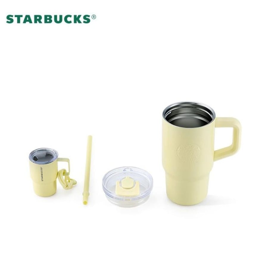 Starbucks butter yellow mug