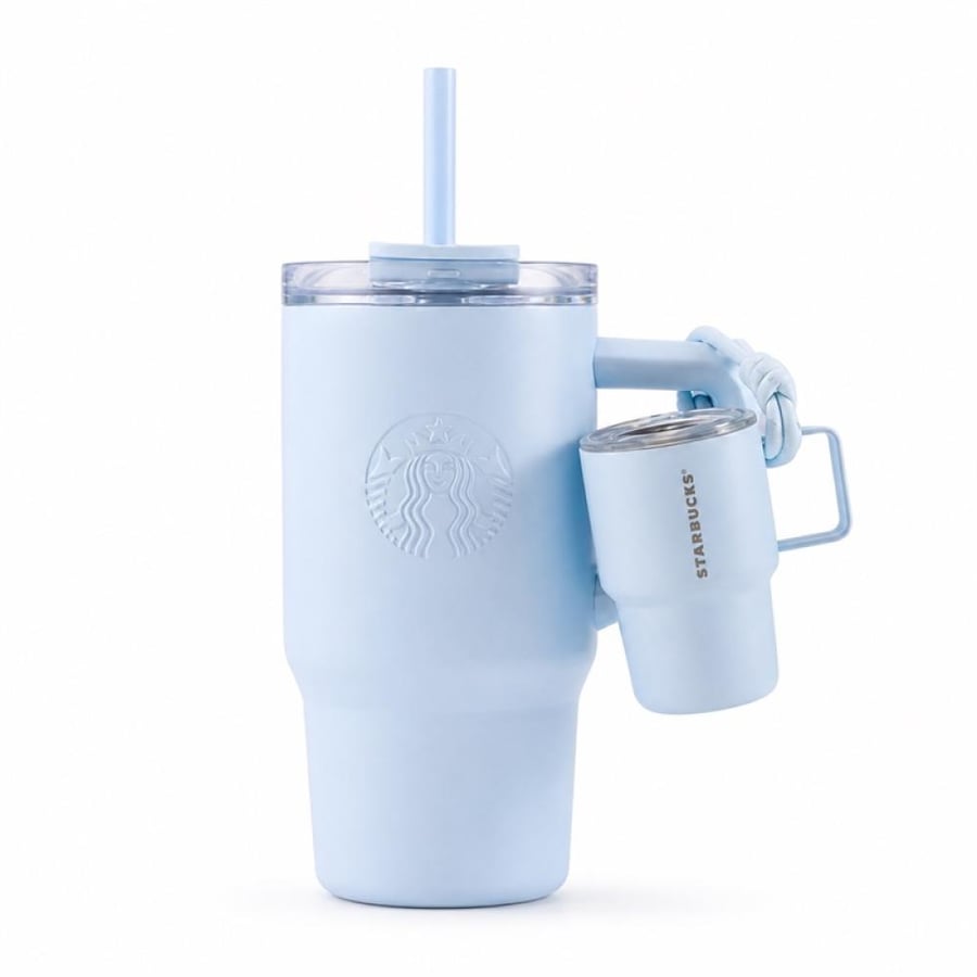 Starbucks baby blue mug