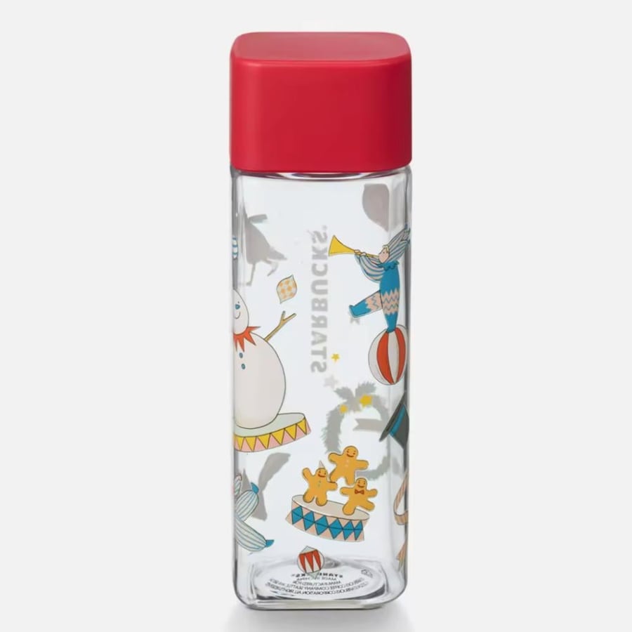 Starbucks winter glass bottle