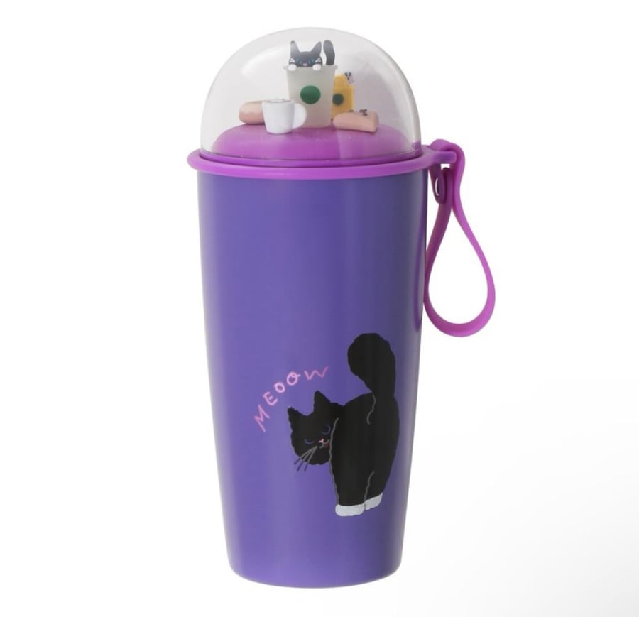 Starbuck Halloween black cat mug