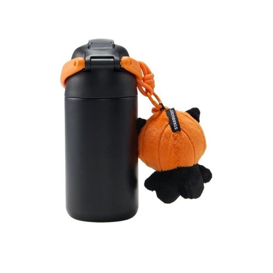Starbuck halloween pumpkin cat mug