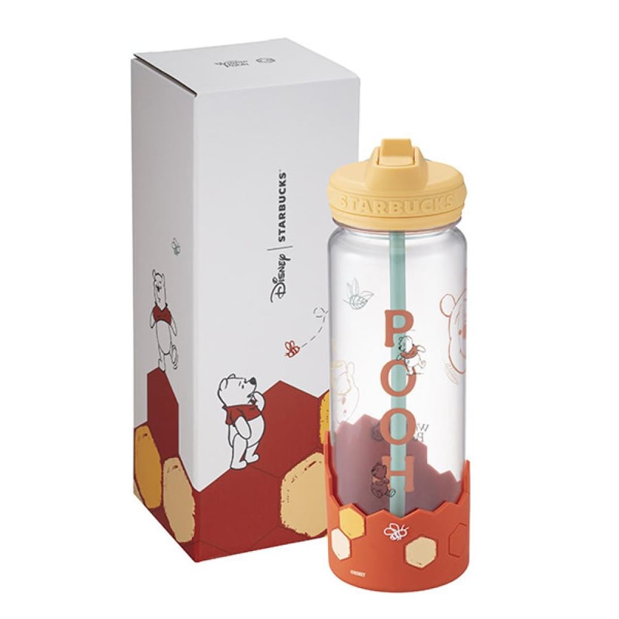 Starbucks x winnie the pooh straw bottle