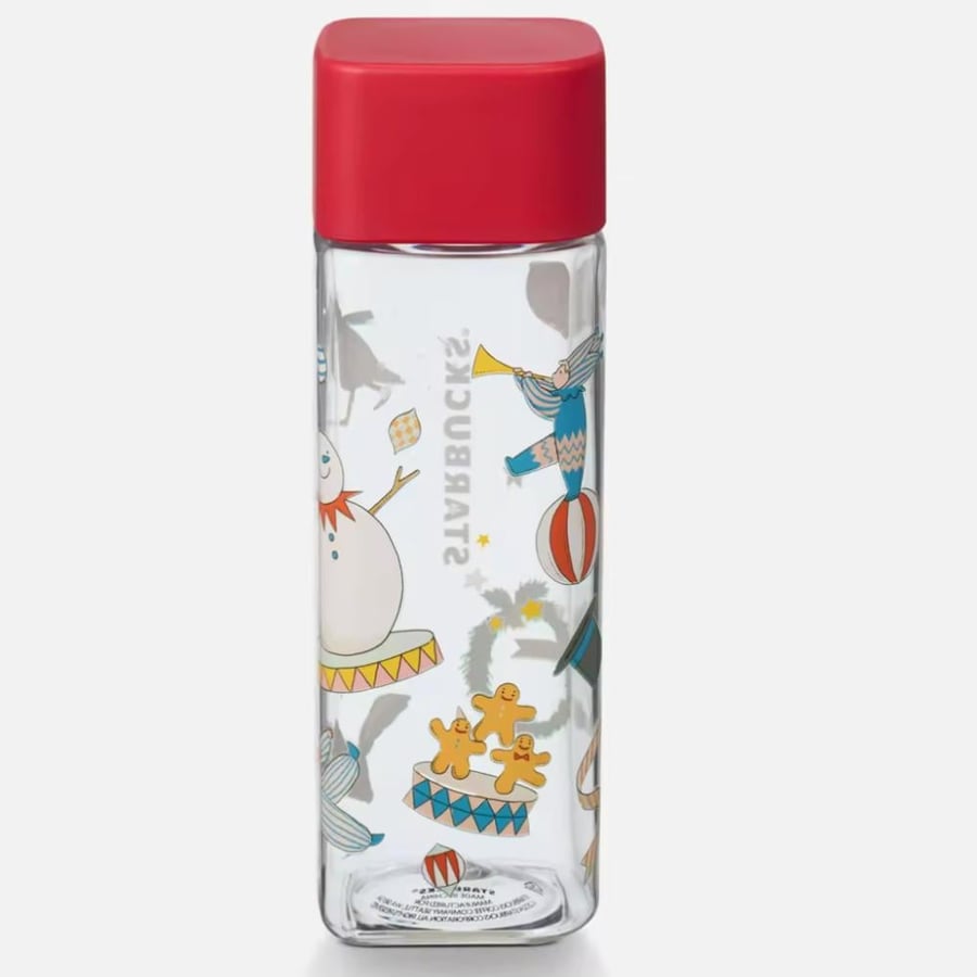 Starbucks winter glass bottle