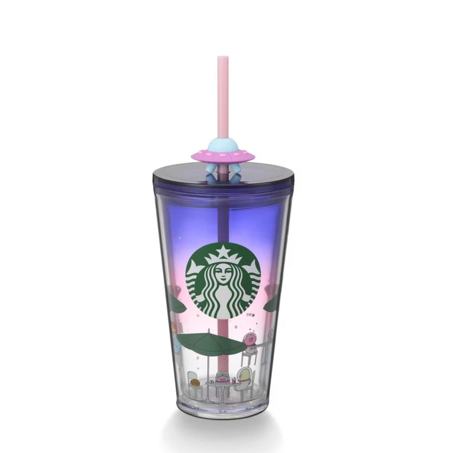 Starbucks alien time cup