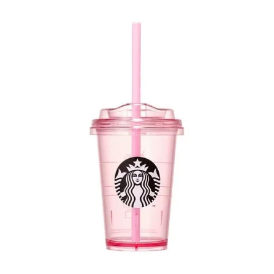 Starbucks classic pink cup