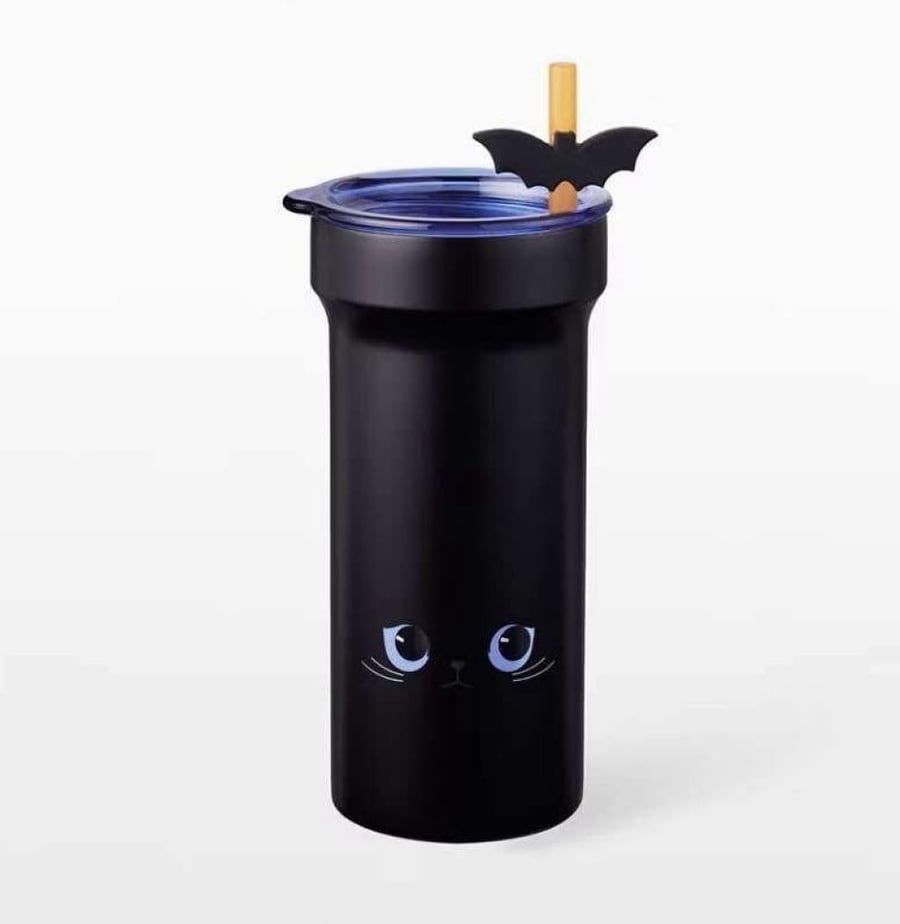 Starbucks black cat cup