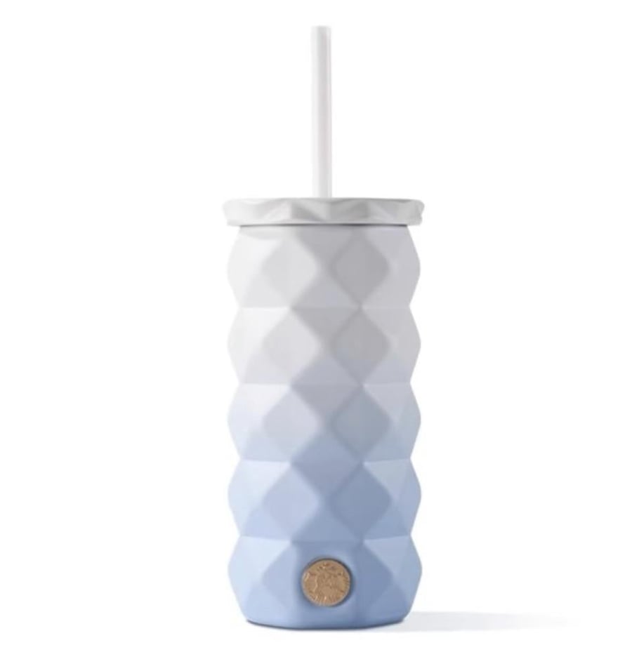 Starbucks ombré blue cup
