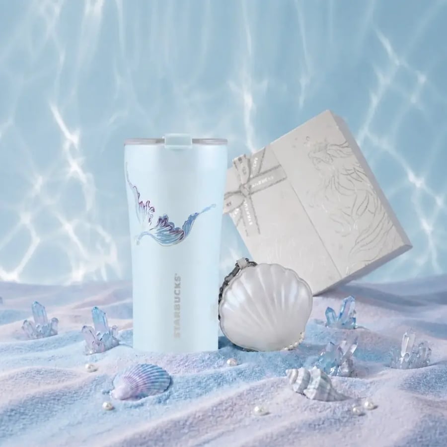 Starbucks mermaid tail set