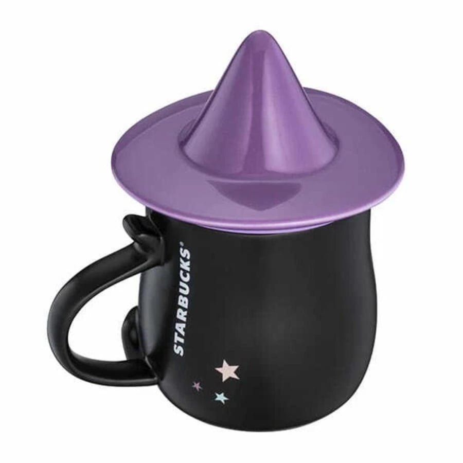 Starbucks black cat mug