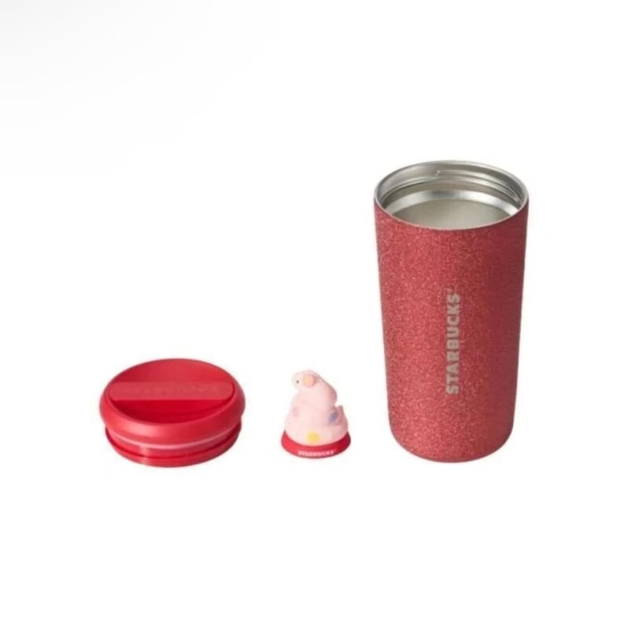 Starbuck glitter red mug