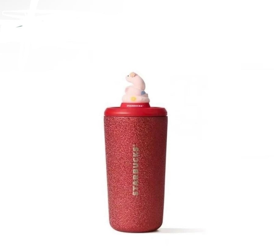 Starbuck glitter red mug