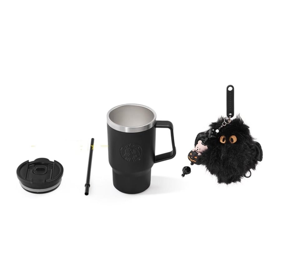 Starbucks Halloween black cup