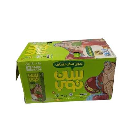 عصير تفاح سن توب 180مل شد 18