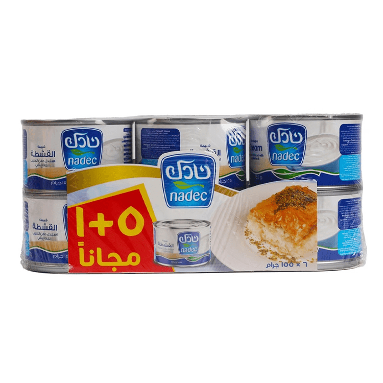 شبيهة القشطة نادك 155غ عرض 5 + 1