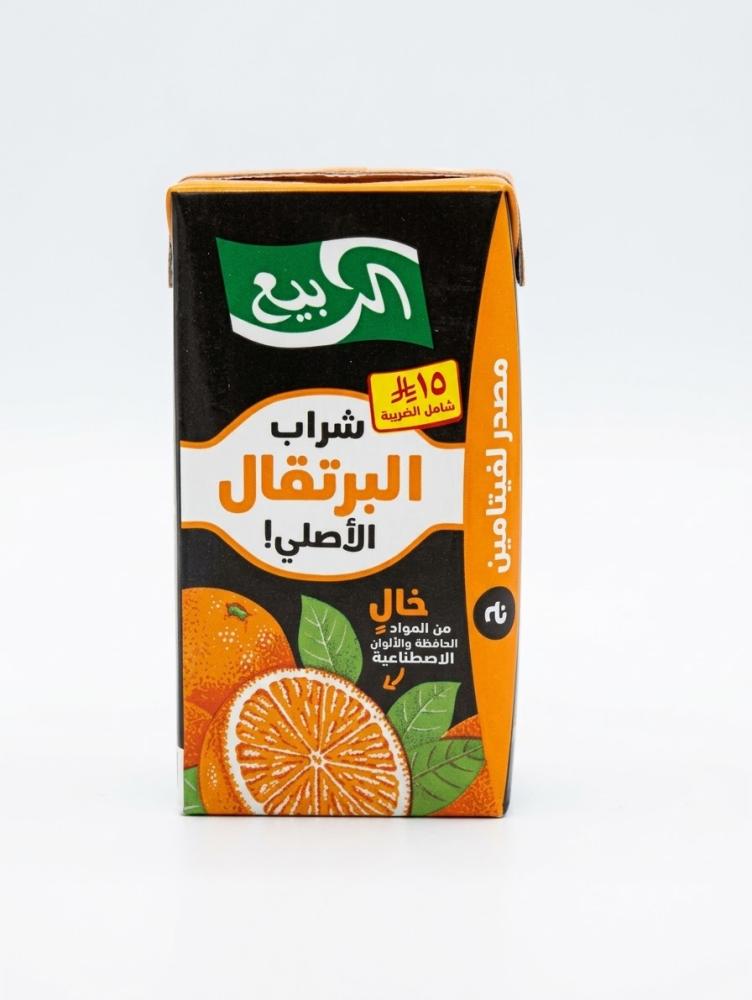 عصير طويل الاجل برتقال الربيع 125مل مسعر