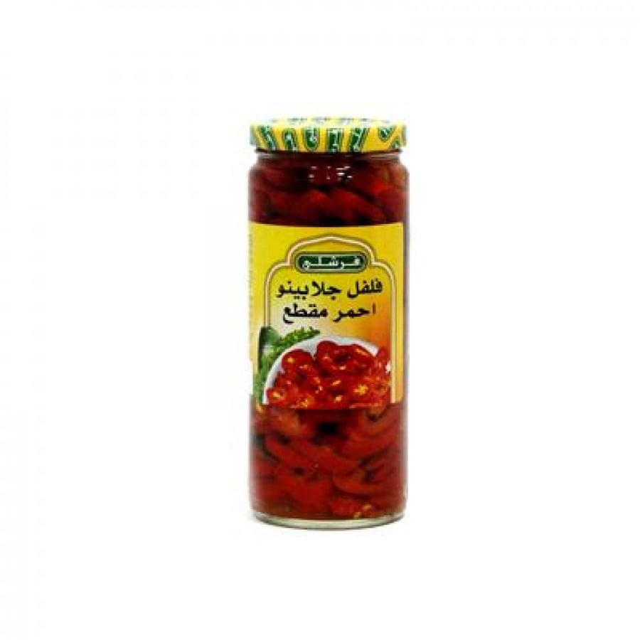 فلفل جلابينو احمر مقطع فرشلي 453غ