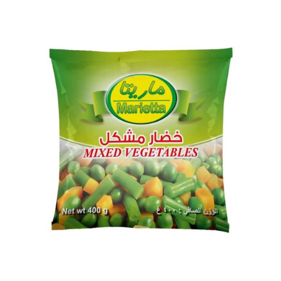 خضار مشكل مجمدة ماريتا 400غ