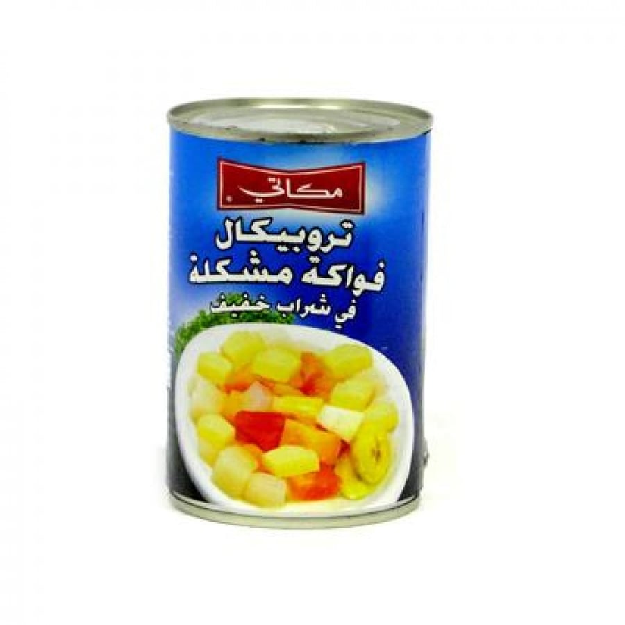 فواكه مشكلة علب مكاتي 425غ