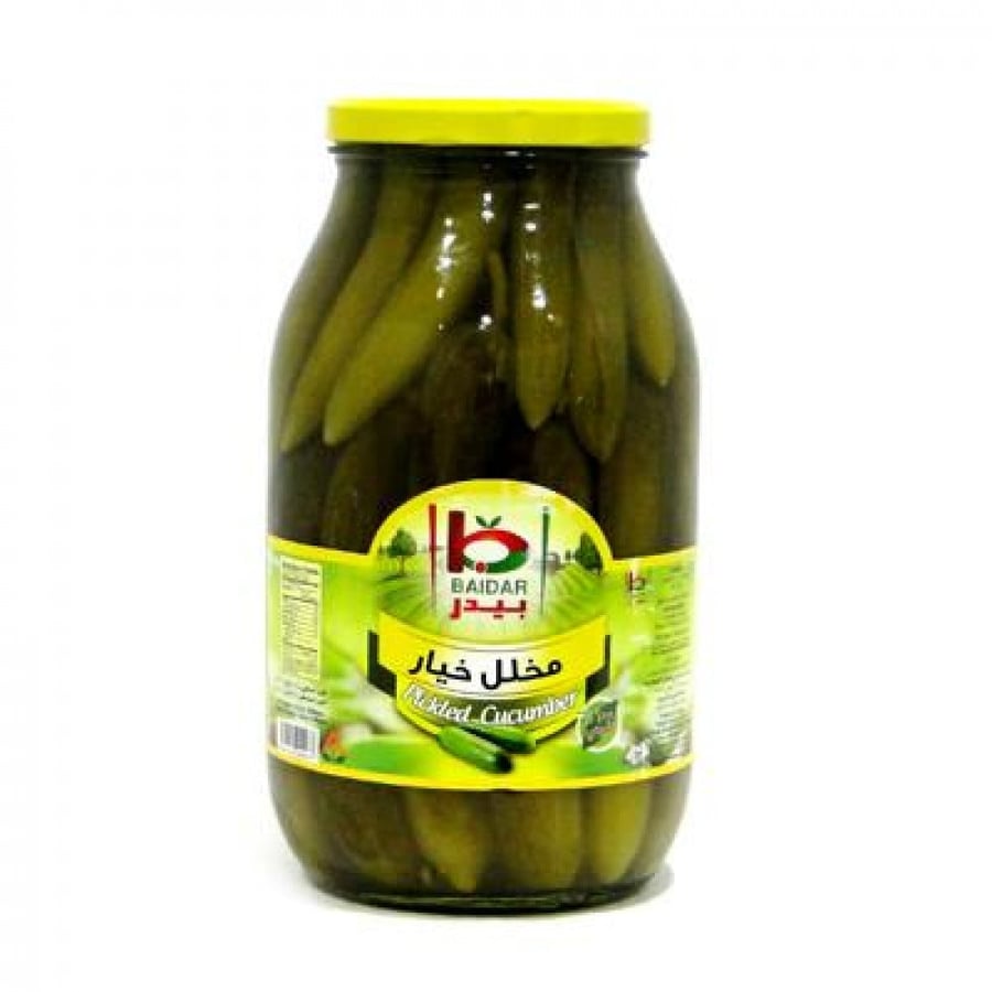 مخلل بيدر خيار جامبو زجاج 3200غ