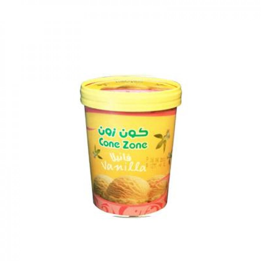 ايس كريم فانيلا كون زون 1لتر