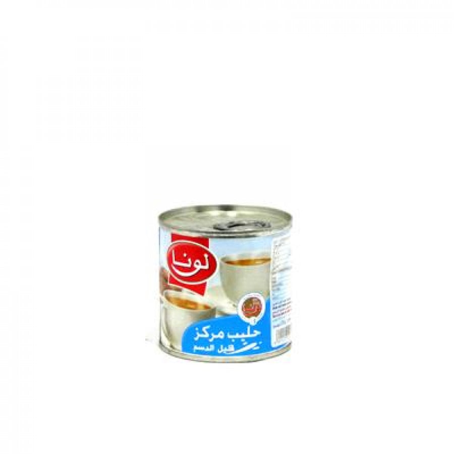 حليب مركز قليل الدسم لونا 170غ
